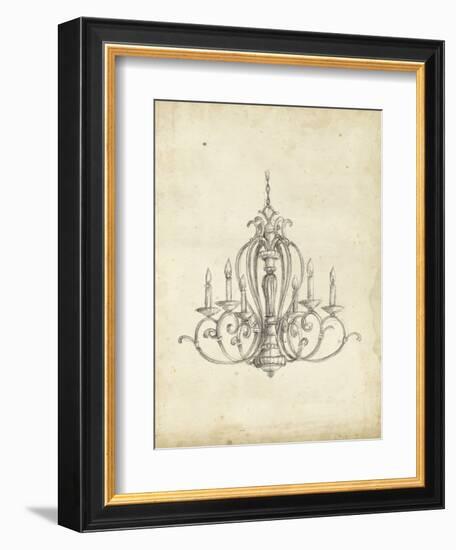 Classical Chandelier I-Ethan Harper-Framed Art Print