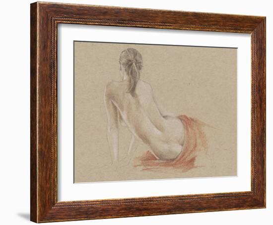 Classical Figure Study II-Ethan Harper-Framed Art Print