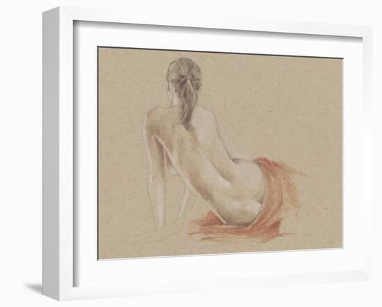 Classical Figure Study II-Ethan Harper-Framed Art Print