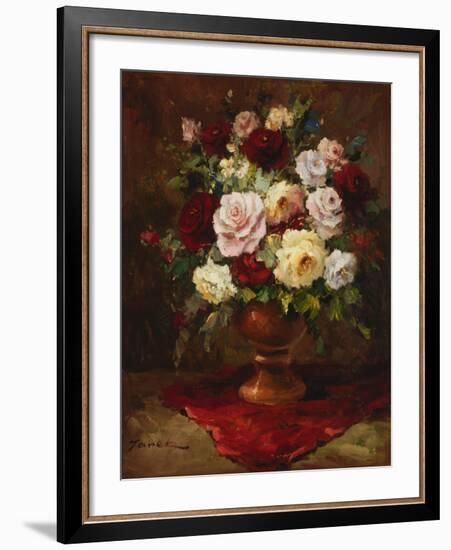 Classical Flower Arrangement-Janek-Framed Art Print