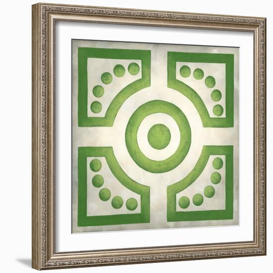 Classical Garden III-Chariklia Zarris-Framed Art Print