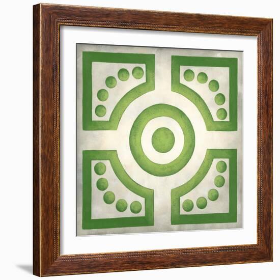 Classical Garden III-Chariklia Zarris-Framed Art Print