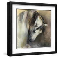 Classical Horse v2-Marilyn Hageman-Framed Art Print