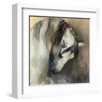 Classical Horse v2-Marilyn Hageman-Framed Art Print