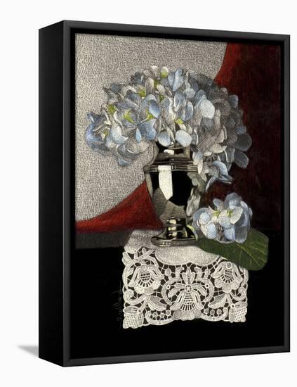 Classical Hydrangea-Sandra Willard-Framed Premier Image Canvas