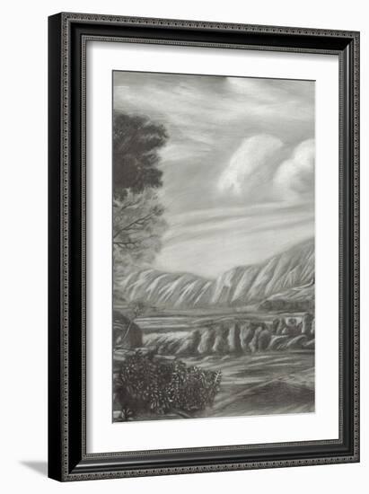 Classical Landscape Triptych II-Naomi McCavitt-Framed Art Print