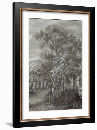 Classical Landscape Triptych III-Naomi McCavitt-Framed Art Print