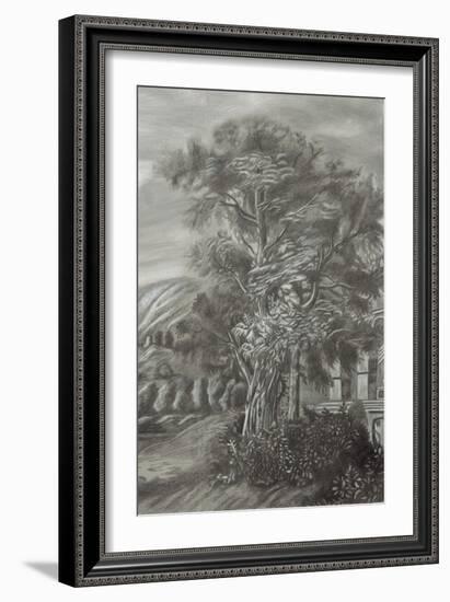 Classical Landscape Triptych III-Naomi McCavitt-Framed Art Print