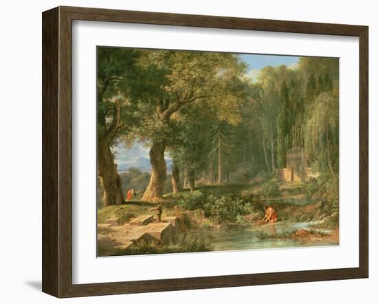 Classical Landscape-Pierre Henri de Valenciennes-Framed Giclee Print