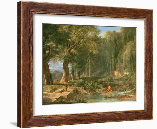 Classical Landscape-Pierre Henri de Valenciennes-Framed Giclee Print