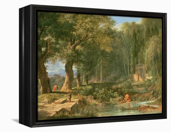 Classical Landscape-Pierre Henri de Valenciennes-Framed Premier Image Canvas