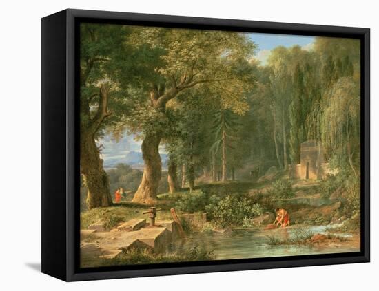 Classical Landscape-Pierre Henri de Valenciennes-Framed Premier Image Canvas