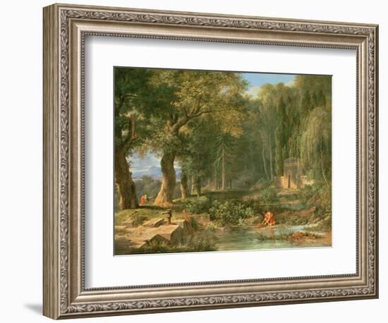 Classical Landscape-Pierre Henri de Valenciennes-Framed Giclee Print