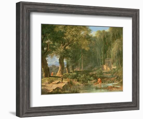 Classical Landscape-Pierre Henri de Valenciennes-Framed Giclee Print