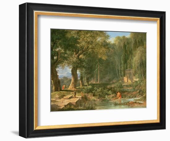 Classical Landscape-Pierre Henri de Valenciennes-Framed Giclee Print