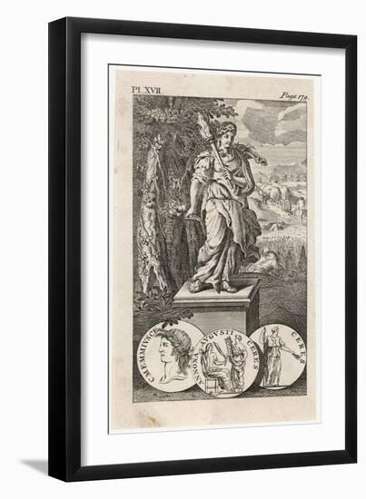 Classical Myth: Demeter-null-Framed Art Print