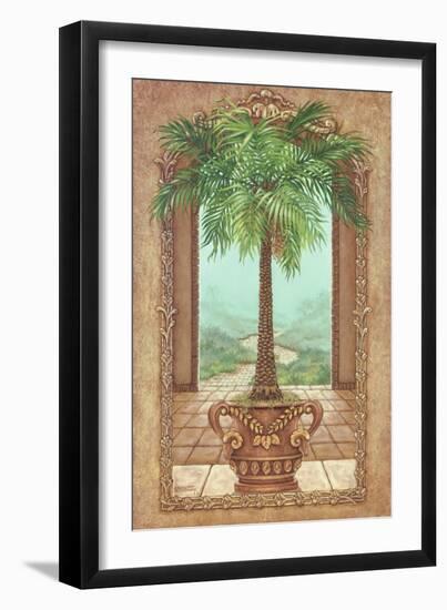Classical Palm Tree-Janet Kruskamp-Framed Art Print