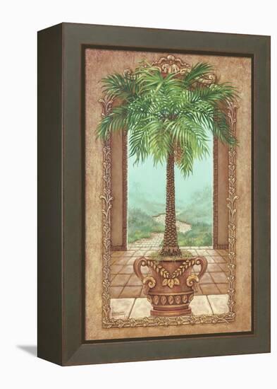 Classical Palm Tree-Janet Kruskamp-Framed Stretched Canvas