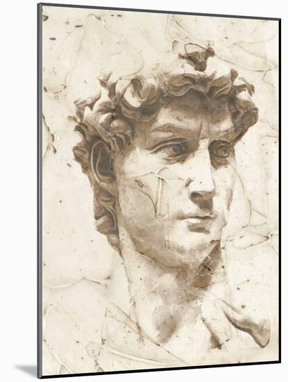 Classical Study I-Alonzo Saunders-Mounted Art Print