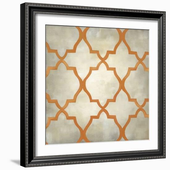 Classical Symmetry X-Chariklia Zarris-Framed Art Print