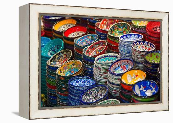 Classical Turkish Ceramics On The Market-swisshippo-Framed Premier Image Canvas