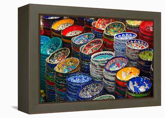 Classical Turkish Ceramics On The Market-swisshippo-Framed Premier Image Canvas