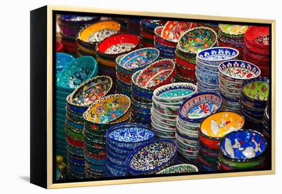 Classical Turkish Ceramics On The Market-swisshippo-Framed Premier Image Canvas