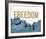 Classico - Freedom-The Chelsea Collection-Framed Giclee Print