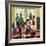 "Classroom Christmas", December 8, 1951-John Falter-Framed Giclee Print