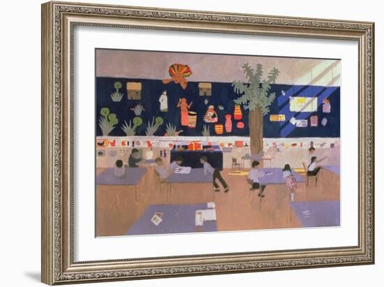 Classroom, Derby, 1985-Andrew Macara-Framed Giclee Print