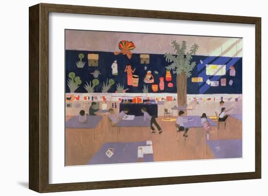 Classroom, Derby, 1985-Andrew Macara-Framed Giclee Print