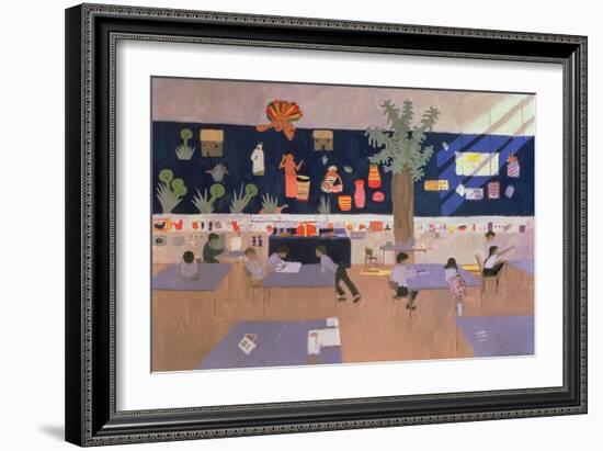 Classroom, Derby, 1985-Andrew Macara-Framed Giclee Print