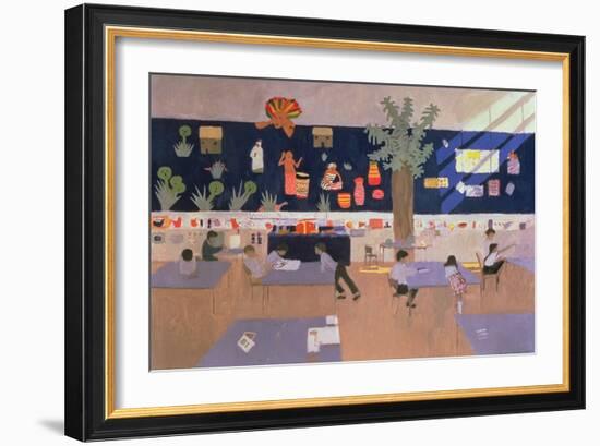 Classroom, Derby, 1985-Andrew Macara-Framed Giclee Print
