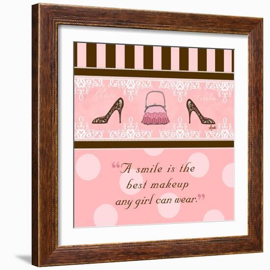 Classy and Fabulous II-Andi Metz-Framed Art Print