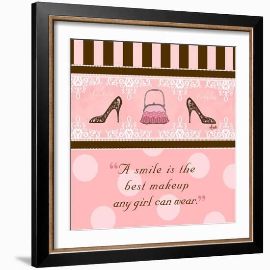 Classy and Fabulous II-Andi Metz-Framed Art Print