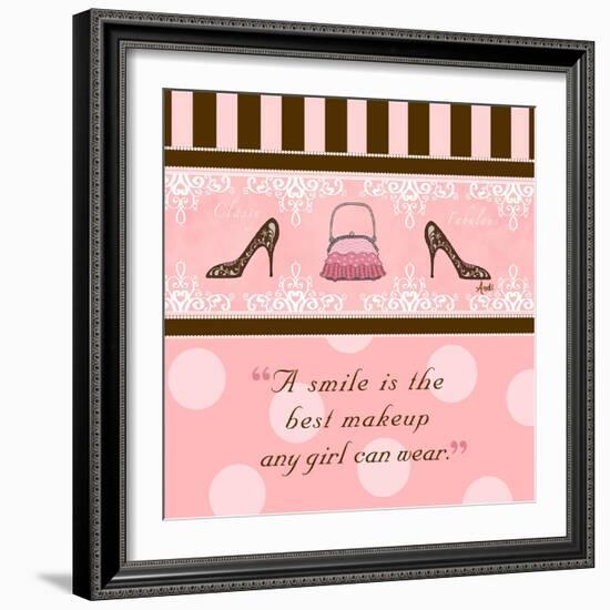 Classy and Fabulous II-Andi Metz-Framed Art Print