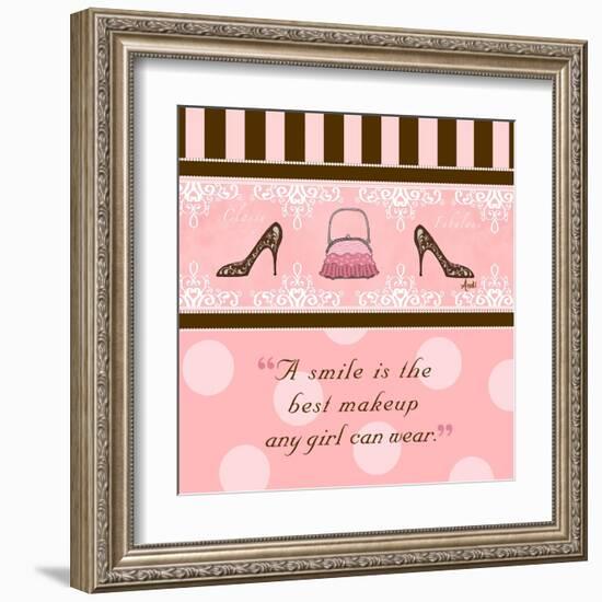 Classy and Fabulous II-Andi Metz-Framed Art Print