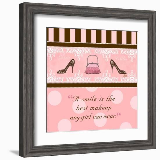 Classy and Fabulous II-Andi Metz-Framed Art Print