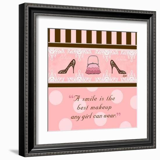 Classy and Fabulous II-Andi Metz-Framed Art Print