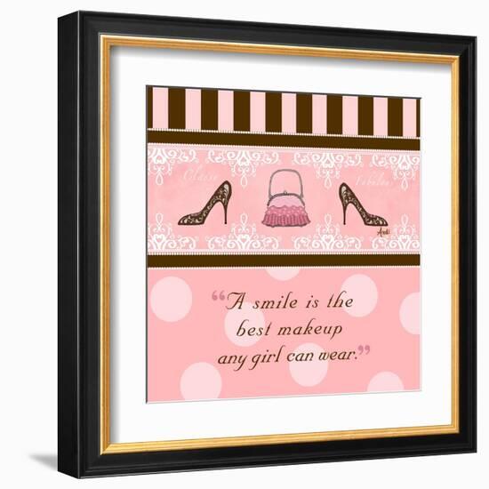 Classy and Fabulous II-Andi Metz-Framed Art Print