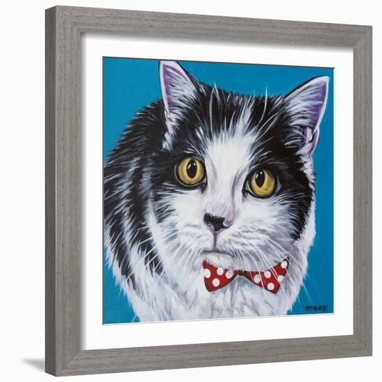 Classy Cat I-Carolee Vitaletti-Framed Art Print