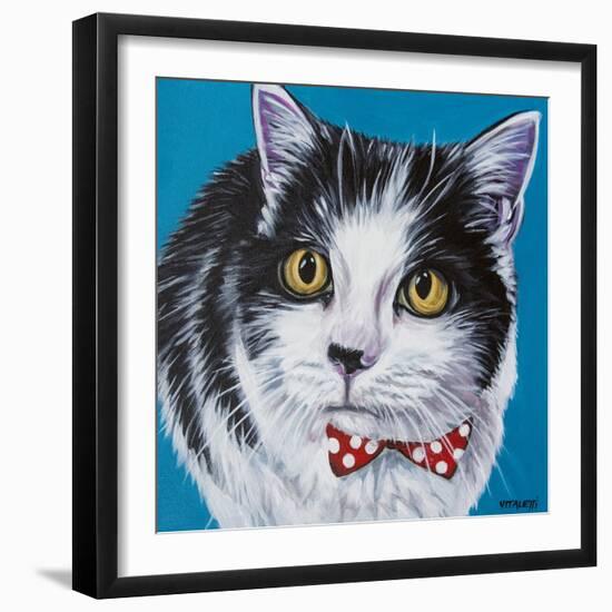 Classy Cat I-Carolee Vitaletti-Framed Art Print