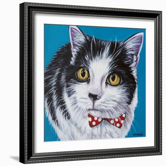 Classy Cat I-Carolee Vitaletti-Framed Art Print