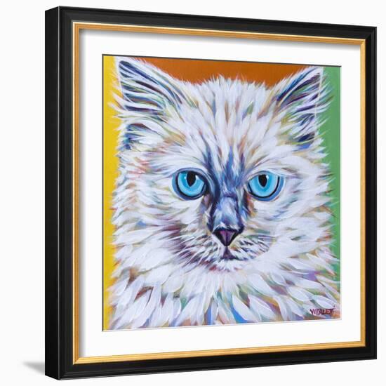 Classy Cat II-Carolee Vitaletti-Framed Art Print