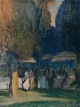 In Kensington Gardens - Stage One, C1920-Claude Allin Shepperson-Giclee Print