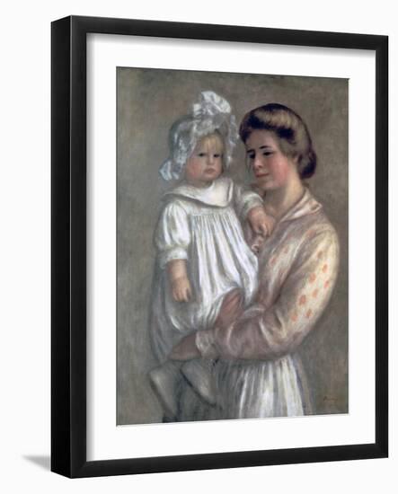 Claude and Renee, 1904-Pierre-Auguste Renoir-Framed Giclee Print