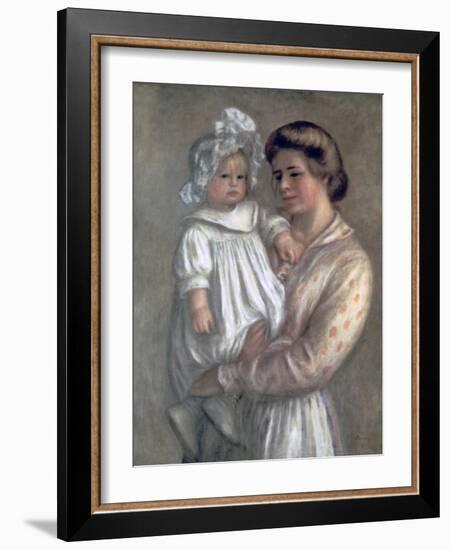 Claude and Renee, 1904-Pierre-Auguste Renoir-Framed Giclee Print