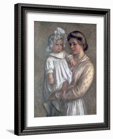 Claude and Renee, 1904-Pierre-Auguste Renoir-Framed Giclee Print