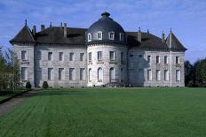 Facade with Rotunda, Detail from Chateau De Moncley, 1778-1790-Claude Bertrand-Giclee Print