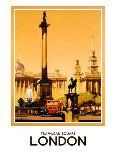 London, Trafalgar Square, 1948-1965-Claude Buckle-Giclee Print